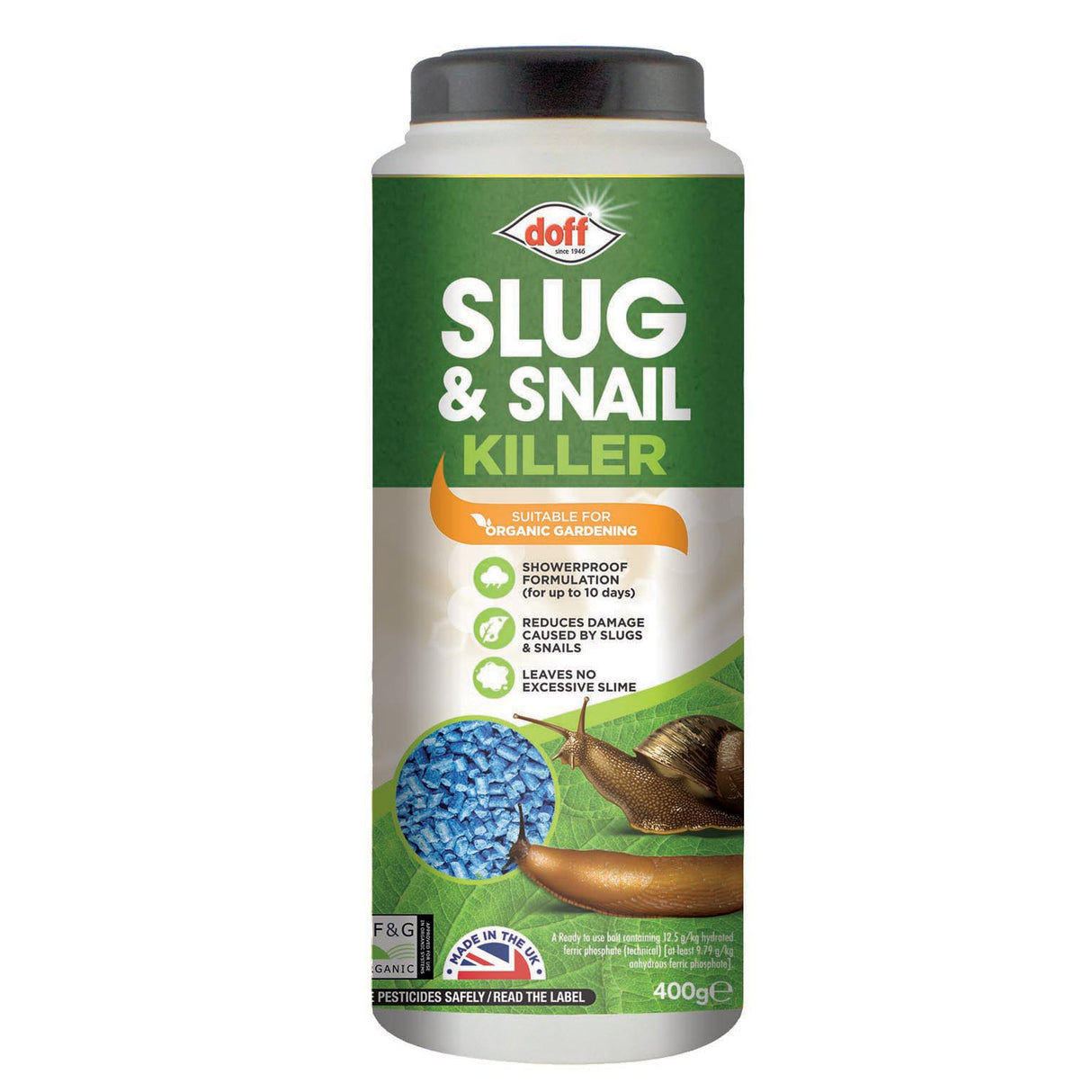 Doff Slug & Snail Killer 400g | DOFAG400