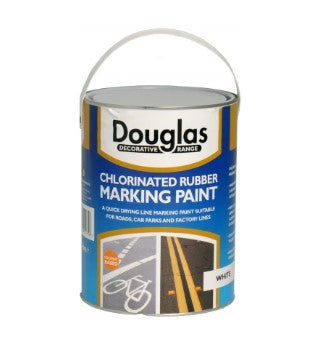 Chlorinated Rubber Marking Paint - White 5ltr | DPZM5000W