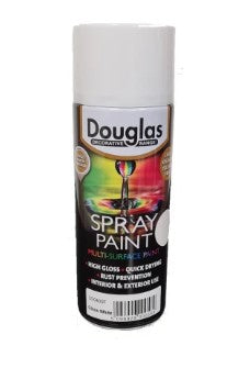 Multi Surface Spray Paint 400ml Gloss White | DS0400F