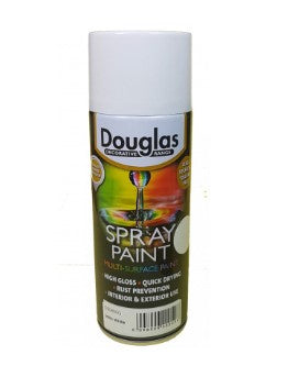 Multi Surface Spray Paint 400ml Satin White | DS0400G
