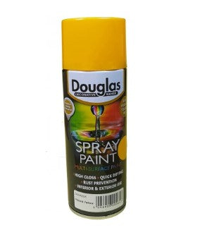 Multi Surface Spray Paint 400ml Hazard Yellow | DS0400M