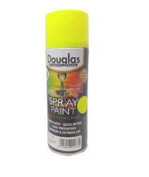 Multi Surface Spray Paint 400ml Fluorescent Yellow | DS0400W