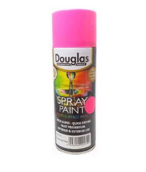 Multi Surface Spray Paint 400ml Fluorescent Pink | DS0400X