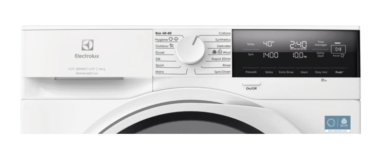 Electrolux 10kg 1400 Spin Freestanding Washing Machine - White | EFI63142UD