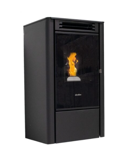 Elcofire Kiva Glass Door 9kW Pellet Stove │EFKIP