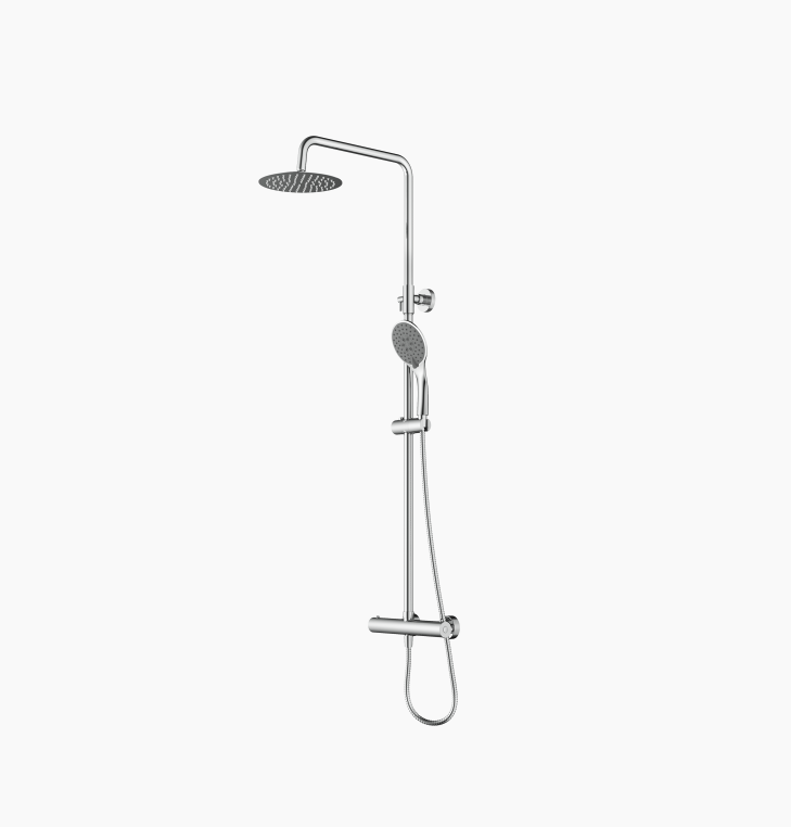 EcoDrench Exposed 200mm Shower Head Kit Thermostatic Control | ERSS-DS