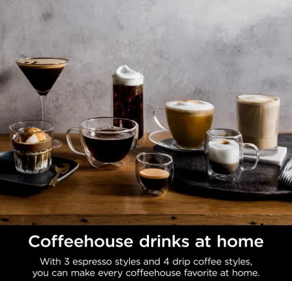 Ninja Luxe Café Premier Series Espresso Machine Drip Coffee Machine | ES601UK