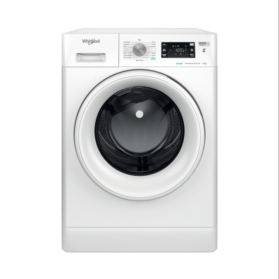 Whirlpool 8kg 1400 Spin Freestanding Washing Machine - White | FFB8469WVUK