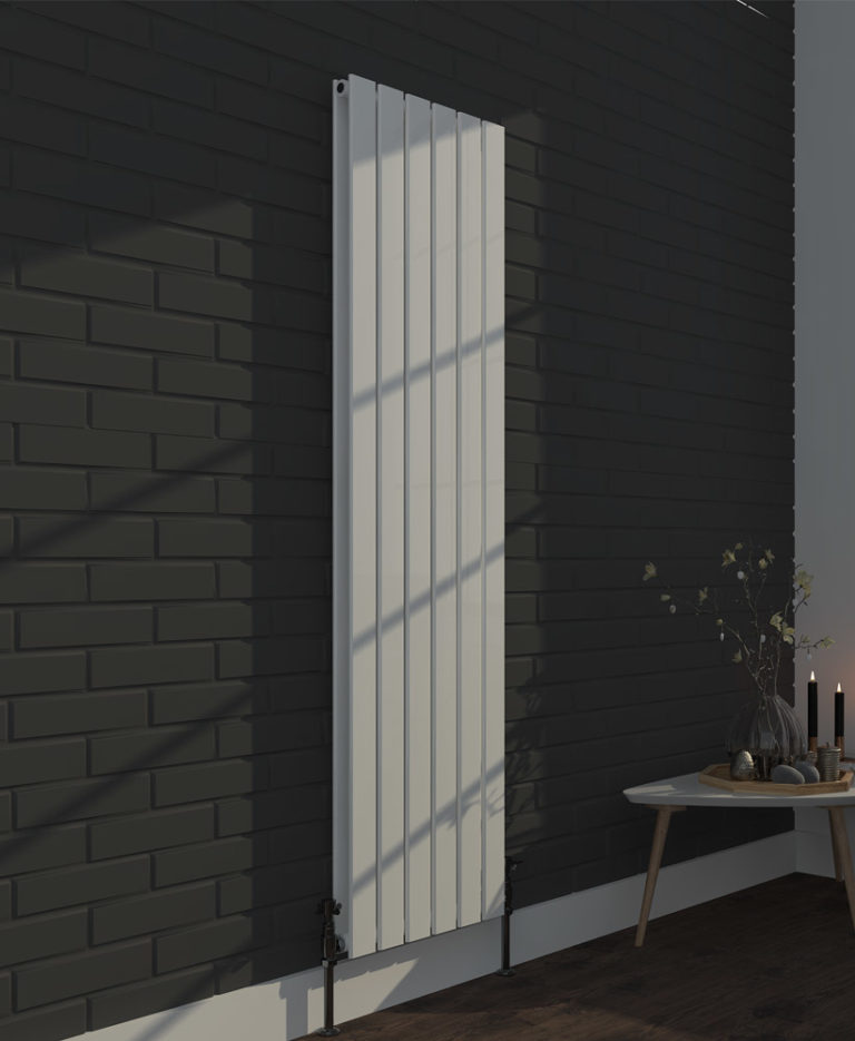 Fyn Flat Panel Radiator - White