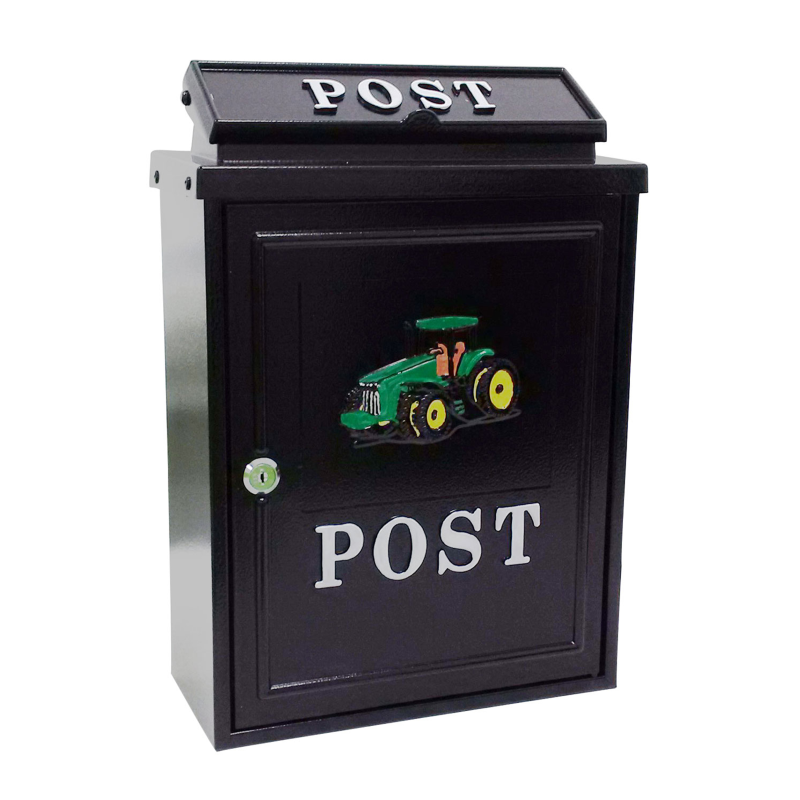 Gardag Gallery Mailbox Green Tractor | GA407587