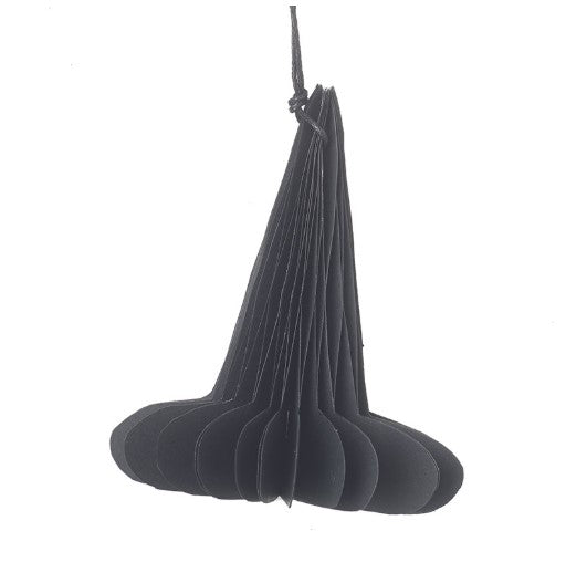 Paper Opening Witches Hat Hanging Dec | GG333