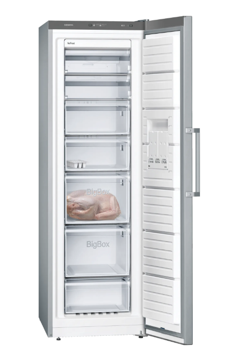 Siemens IQ300 Larder Freezer Stainless Steel | GS36NVIEV
