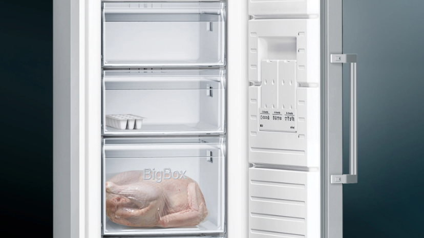 Siemens IQ300 Larder Freezer Stainless Steel | GS36NVIEV