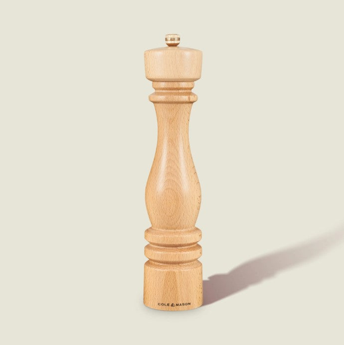 Cole & Mason London 300mm Natural Beech Pepper Mill | H233013