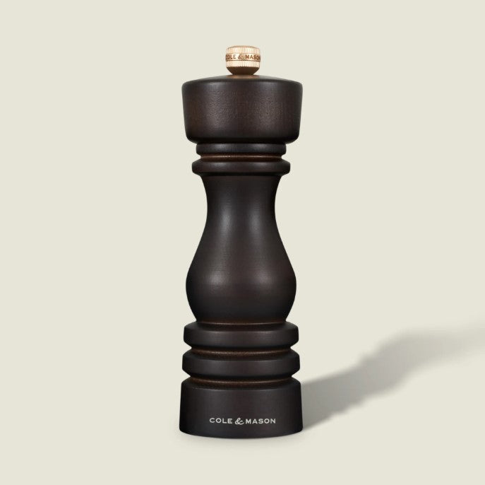 Cole & Mason London 180mm Chocolate Wood Salt Mill | H233078