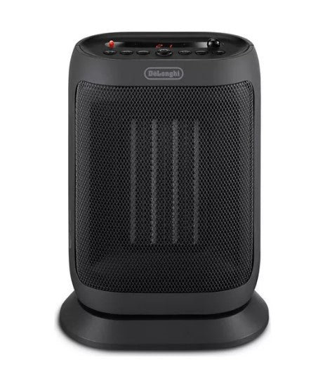 DeLonghi Capsule Twist Ceramic Fan Heater Black | HFXR40T20.G