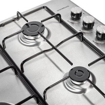 Nordmende 60cm Gas Hob - Stainless Steel | HGE603IX