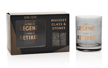 Hotchpotch Orion Whiskey Glass & Stones - Retirement | HP137RET