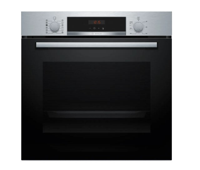Bosch Series 4 Built-In Oven with Added Steam Function - Stainless Steel | HQA574BS3B
