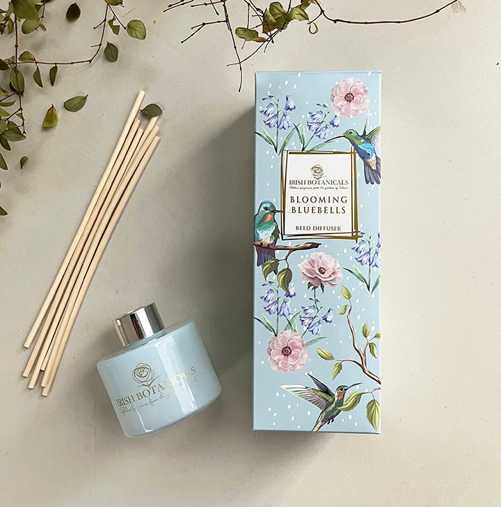 Irish Botanicals Blooming Bluebells Diffuser | IB-BLUE-DIF