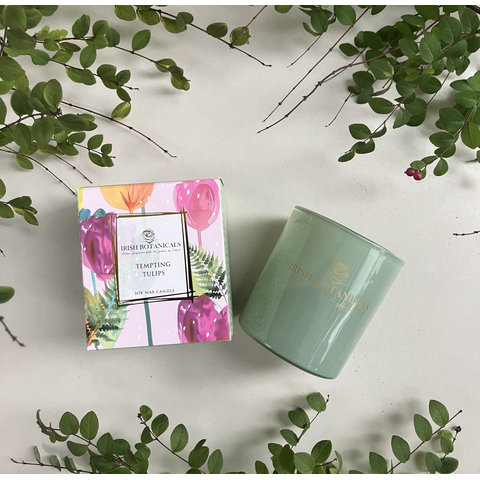 Irish Botanicals Tempting Tulips Candle | IB-TT-89