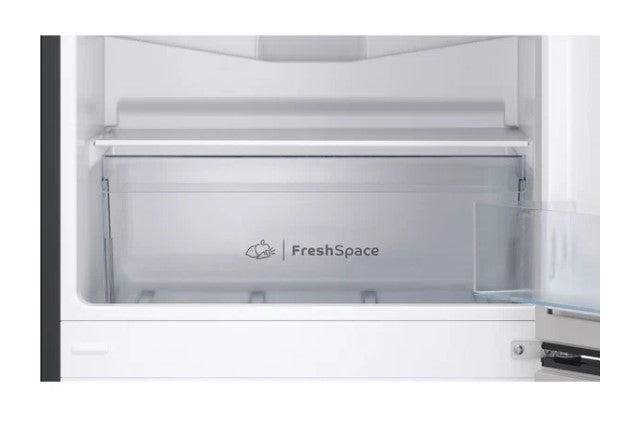 Indesit Freestanding Fridge Freezer - Black | IB55 532 B UK