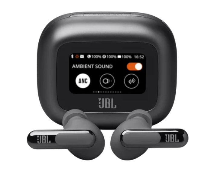 JBL Live Wireless NC Earbuds Wireless Charging - Black | JBLLIVEBEAM3BLK