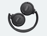 JBL Tune 520 Wireless On-Ear Headphones Black | JBLT520BTBLKEU