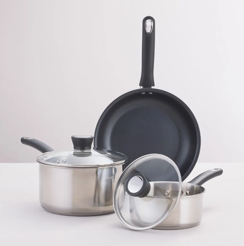 Judge Essential 3 Piece Cookware Set Non Stick | JECA2S