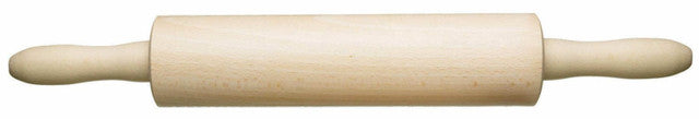 KitchenCraft Beech Wood Revolving 44cm Rolling Pin | KCREVPIN
