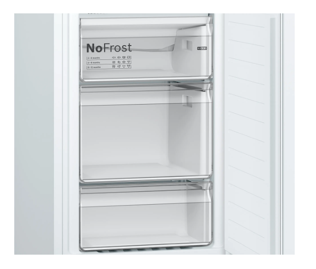 Bosch Series 2 Freestanding Fridge Freezer - White | KGN34NWEAG