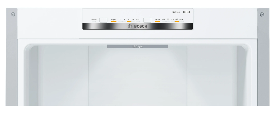 Bosch Series 4 Freestanding Fridge Freezer - Stainless Steel | KGN392LEBG