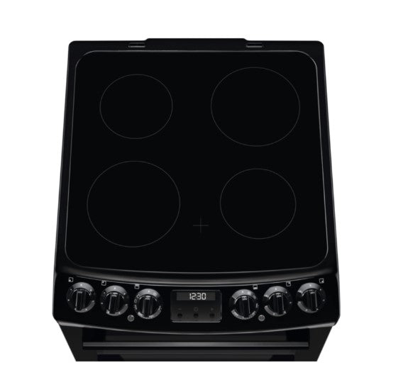 Electrolux 55cm Freestanding Electric Cooker - Black | LKR555100B