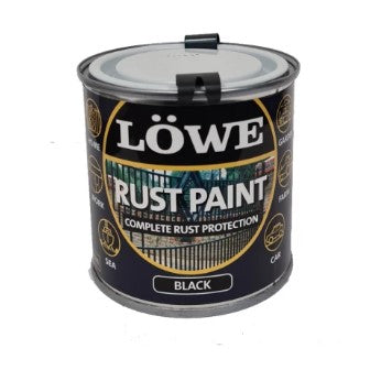 Lowe Rust Paint - Black 250ml | LRBL0025