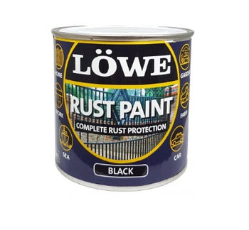 Lowe Metal & Machinery Paint - Black 500ml | LRBL0075