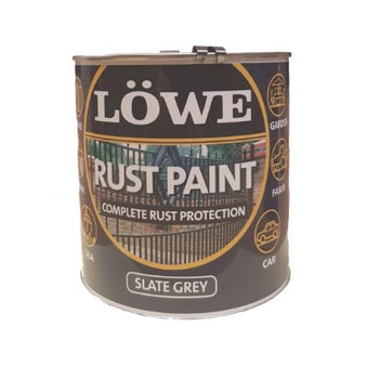 Lowe Metal & Machinery Paint - Slate Grey 1ltr | LRS0150