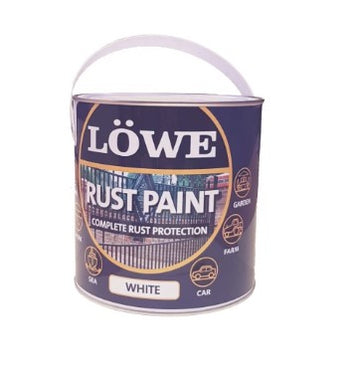 Lowe Metal & Machinery Paint - White 2.5ltr | LRW0300