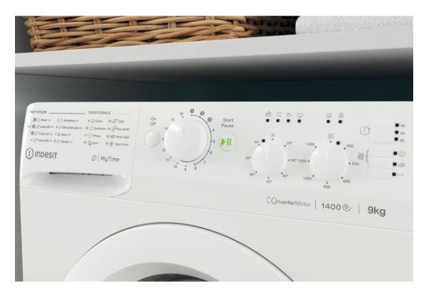 Indesit 9kg 1400 Spin Freestanding Washing Machine - White | MTWC91495WUKN