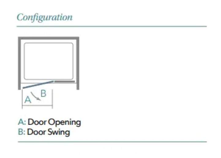 Merlyn 6 Series Pivot Shower Door
