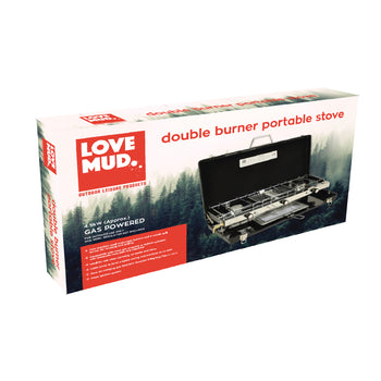 Double Burner Portable Camping Stove And Grill | OLDBS