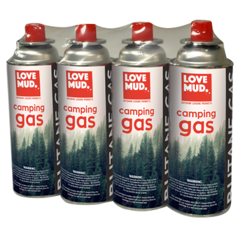 Butane Camping Gas Canisters 4 Pack | OLGAS