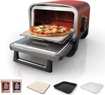 Ninja Woodfire Electric Outdoor Oven, Artisan Pizza Maker and BBQ Smoker | OO101UK