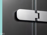 Flair Oro Bifold Door with Ultra Frameless Corner Side Panel