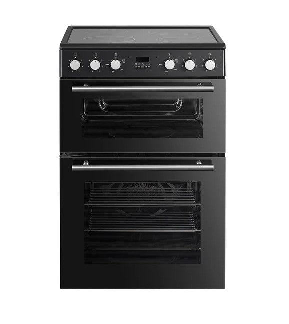 PowerPoint 60cm Freestanding Electric Double Cooker - Black | P06C2MDBL