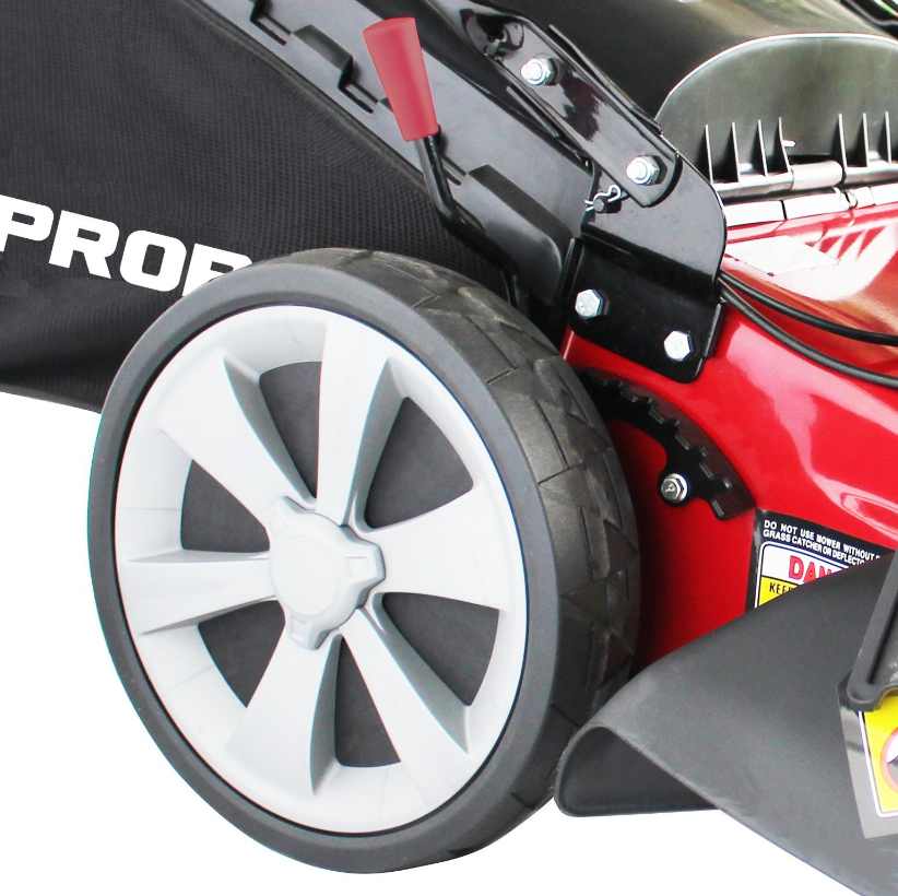 ProPlus 4in1 Self Propelled 53cm Steel Deck Petrol Lawnmower 6hp B&S with Push Button Start | PPS767101