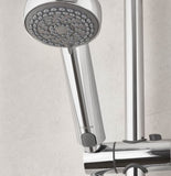 Aqualisa Quartz Blue Smart Digital Shower Concealed with Adjustable and Fixed Wall Head (HP/Combi) | QZSB.A1.BV.DVFW.20