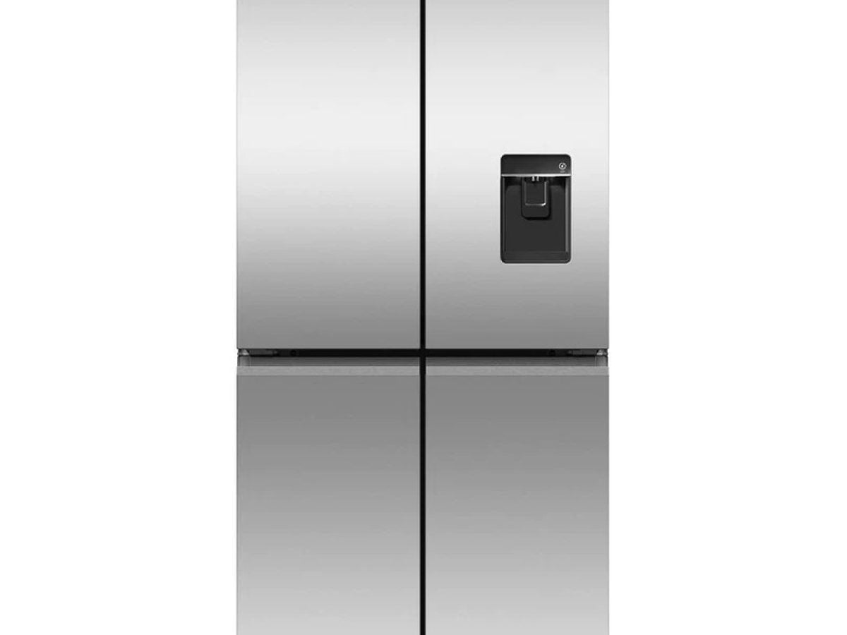 Fisher & Paykel Series 7 4-Door American Fridge Freezer with Water & Ice - Stainless Steel | RF605QNUVX1