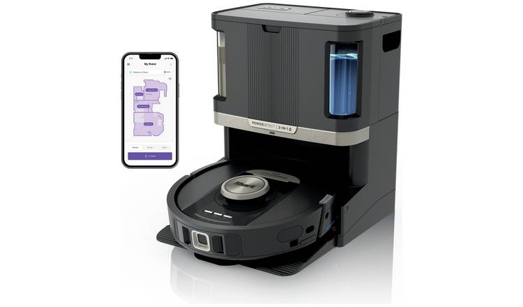 Shark PowerDetect NeverTouch Pro 2-in-1 Self-Empty, Self-Refill & Self-Clean Robot Vacuum & Mop | RV2800ZEUK