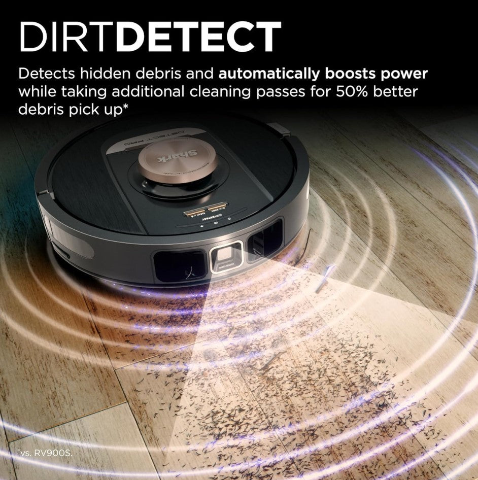 Shark PowerDetect Self-Empty Robot Vacuum | RV2820VEUK