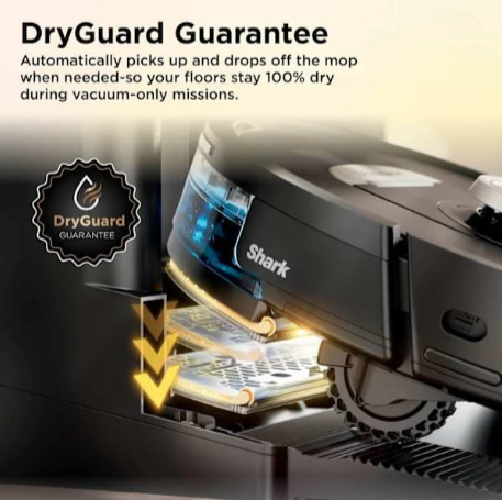 Shark ThermaCharged PowerDetect Wet and Dry Robot Vacuum - Black | RV2900XEUK